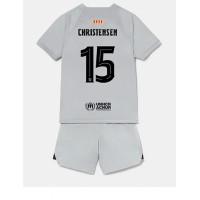 Barcelona Andreas Christensen #15 Fußballbekleidung 3rd trikot Kinder 2022-23 Kurzarm (+ kurze hosen)